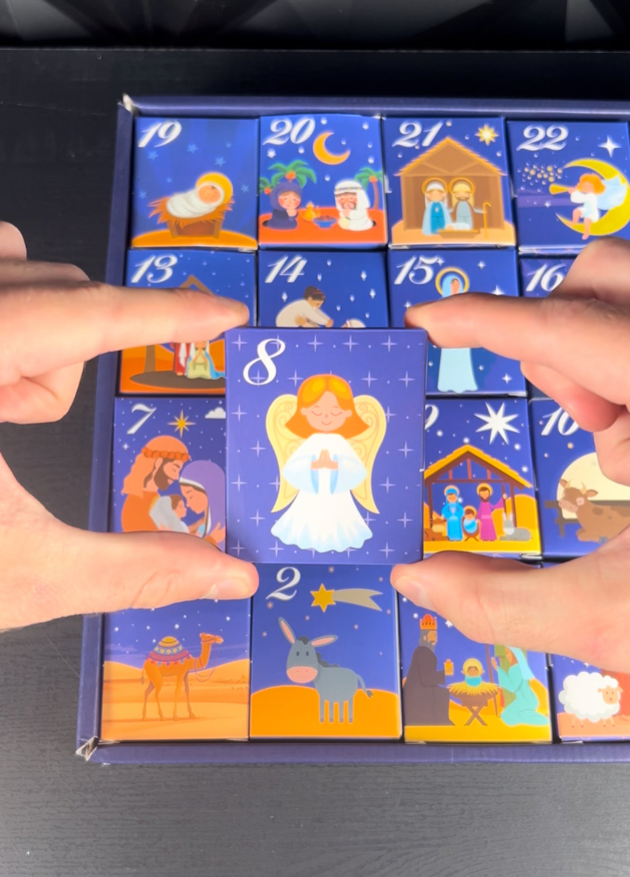 Nativity Scene 24-Day Advent Calendar