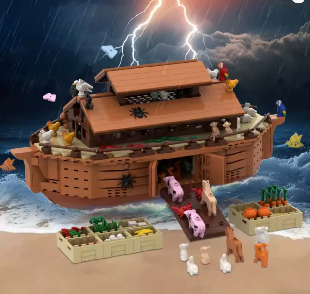 Noah's Ark Buildable Set- 942 pc