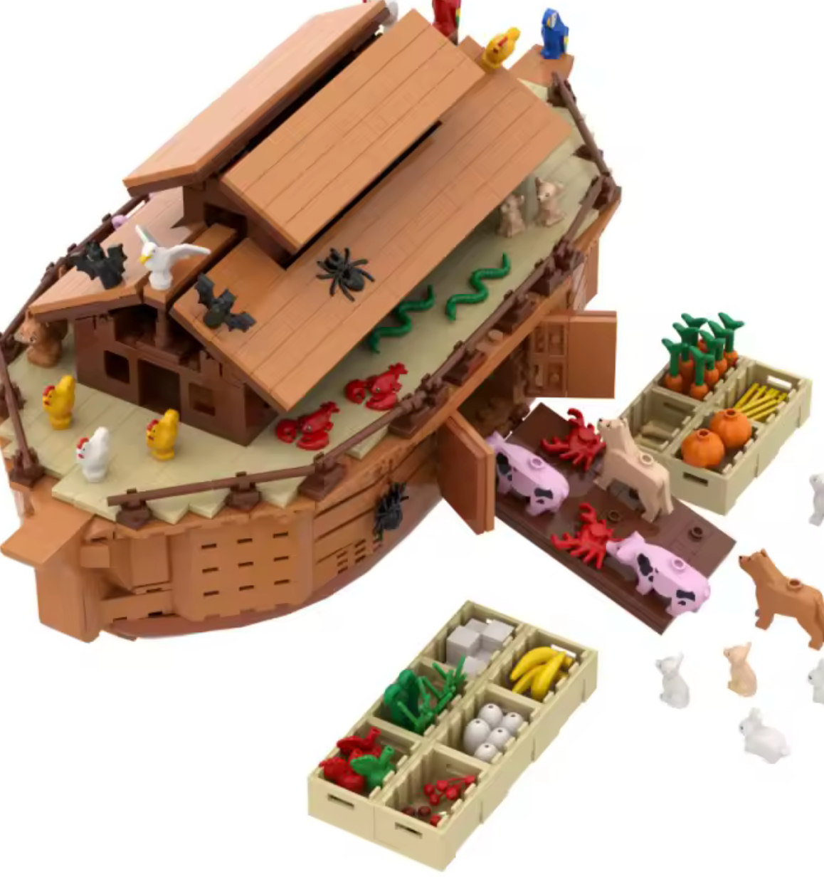 Noah's Ark Buildable Set- 942 pc