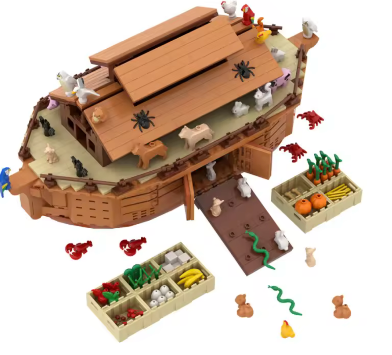 Noah's Ark Buildable Set- 942 pc