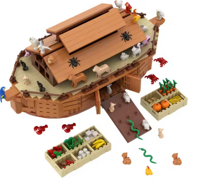 Noah's Ark Buildable Set- 942 pc